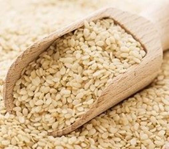 الصورة: سمسم ابيض نيئ