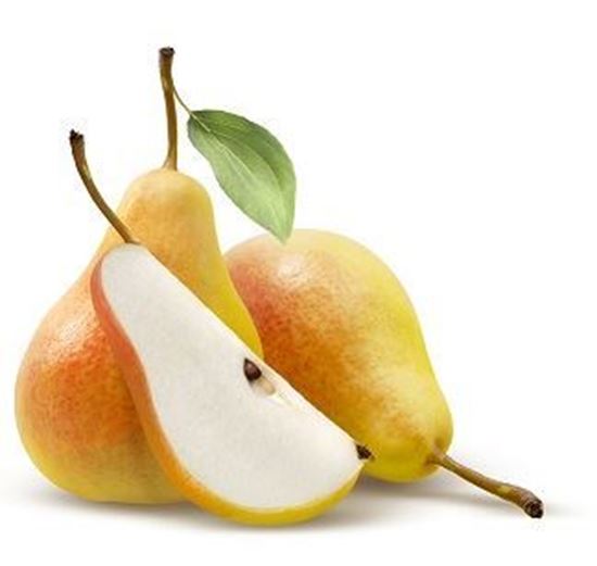 الصورة: كمثرى مقطعة