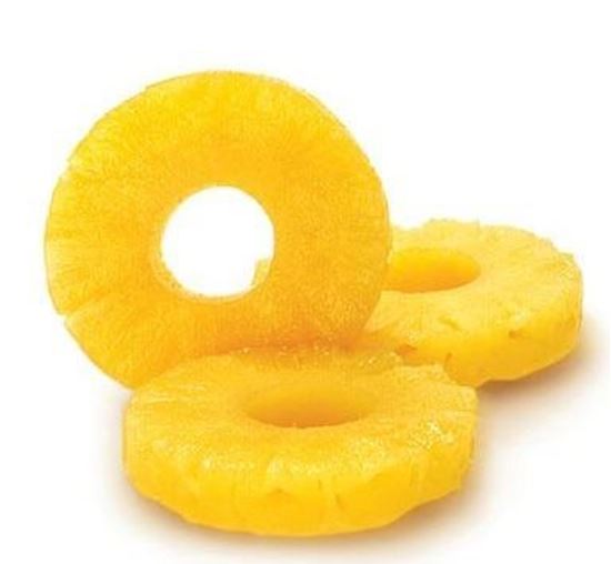 الصورة: أناناس مقطع