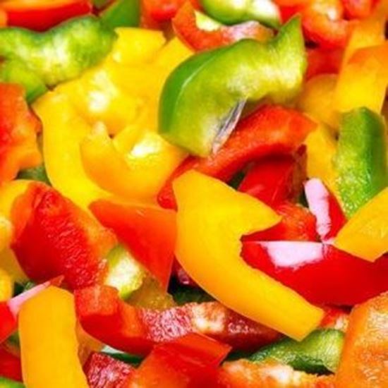 الصورة: فلفل مقطع للسلطة