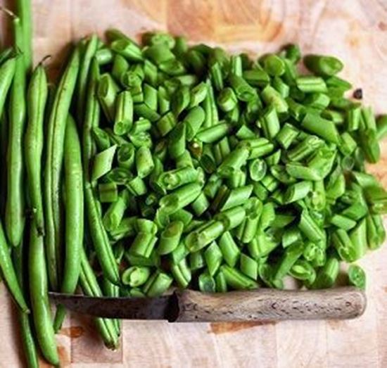 الصورة: فاصوليا مقطعه