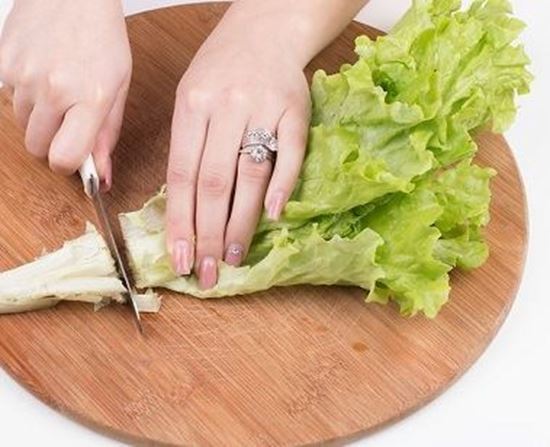 الصورة: خس فريز احمر مقطع